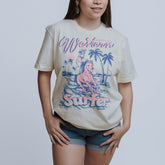 Playera Country Deep Surfer Beige 005